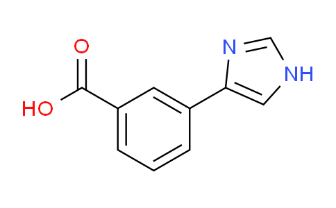 CAS No. 912569-71-2, 3-(1H-Imidazol-4-yl)benzoic acid