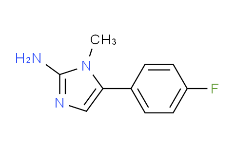 CAS No. 787586-82-7, 5-(4-Fluorophenyl)-1-methyl-1H-imidazol-2-amine