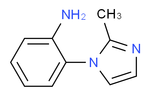 CAS No. 26286-55-5, 2-(2-Methyl-1H-imidazol-1-yl)aniline