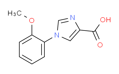 CAS No. 952959-44-3, 1-(2-Methoxyphenyl)-1H-imidazole-4-carboxylic acid