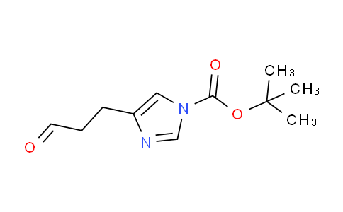 CAS No. 183500-09-6, tert-Butyl 4-(3-oxopropyl)-1H-imidazole-1-carboxylate