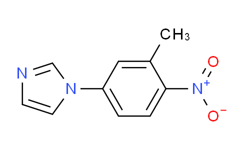 CAS No. 102791-92-4, 1-(3-Methyl-4-nitrophenyl)-1H-imidazole