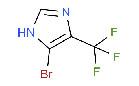 CAS No. 219534-99-3, 5-Bromo-4-(trifluoromethyl)-1H-imidazole