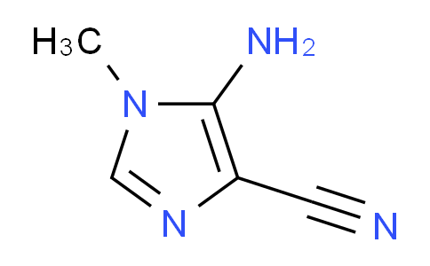 CAS No. 27700-58-9, 5-amino-1-methyl-1H-imidazole-4-carbonitrile