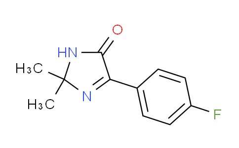 CAS No. 899926-79-5, 5-(4-Fluorophenyl)-2,2-dimethyl-2,3-dihydro-4H-imidazol-4-one