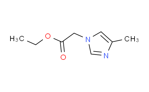 CAS No. 6338-47-2, Ethyl 2-(4-methylimidazol-1-yl)acetate