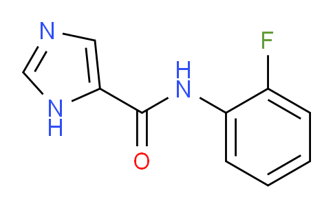 CAS No. 102186-93-6, N-(2-Fluorophenyl)-1H-imidazole-5-carboxamide