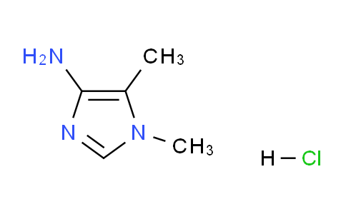 CAS No. 1456821-65-0, 4-Amino-1,5-dimethylimidazole hydrochloride