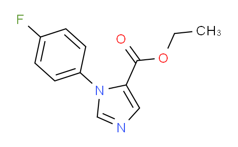CAS No. 689250-79-1, Ethyl 1-(4-fluorophenyl)imidazole-5-carboxylate