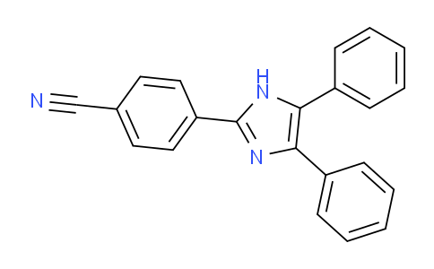CAS No. 29898-72-4, 4-(4,5-Diphenyl-1H-imidazol-2-yl)benzonitrile