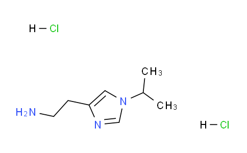 CAS No. 177268-75-6, 2-(1-Isopropyl-1H-imidazol-4-yl)ethanamine dihydrochloride
