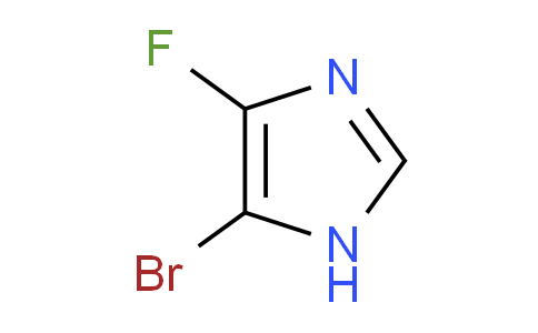CAS No. 1823245-63-1, 5-Bromo-4-fluoro-1H-imidazole