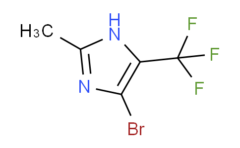 CAS No. 81654-23-1, 4-bromo-2-methyl-5-(trifluoromethyl)-1H-imidazole