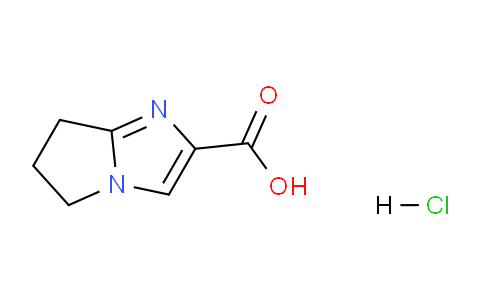 CAS No. 1909313-79-6, 6,7-dihydro-5H-pyrrolo[1,2-a]imidazole-2-carboxylic acid;hydrochloride
