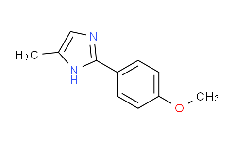CAS No. 102151-45-1, 2-(4-methoxyphenyl)-5-methyl-1H-imidazole