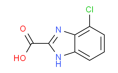 CAS No. 1263062-06-1, 4-chloro-1H-benzimidazole-2-carboxylic acid
