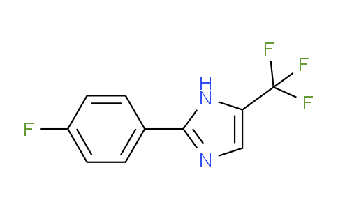 CAS No. 33469-12-4, 2-(4-fluorophenyl)-5-(trifluoromethyl)-1H-imidazole