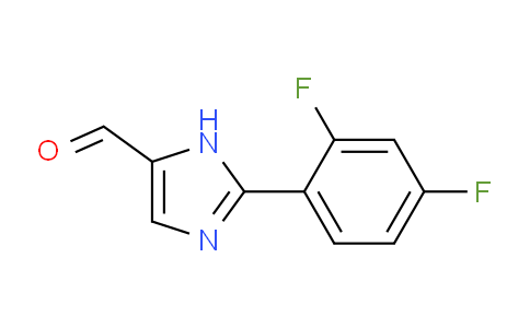 CAS No. 1824090-49-4, 2-(2,4-Difluoro-phenyl)-3H-imidazole-4-carbaldehyde