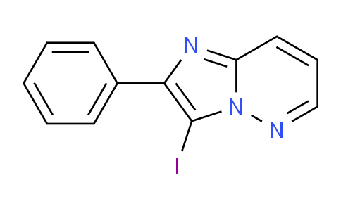 CAS No. 1426142-79-1, 3-Iodo-2-phenylimidazo[1,2-b]pyridazine
