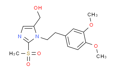 DY725515 | 1221343-10-7 | {1-[2-(3,4-Dimethoxyphenyl)ethyl]-2-methanesulfonyl-1h-imidazol-5-yl}methanol