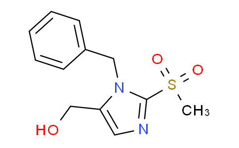 CAS No. 478049-29-5, (1-Benzyl-2-methanesulfonyl-1h-imidazol-5-yl)methanol