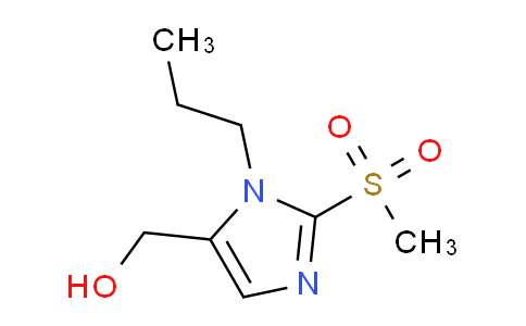 CAS No. 1221341-51-0, (2-Methanesulfonyl-1-propyl-1h-imidazol-5-yl)methanol