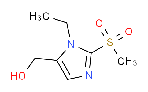 CAS No. 1221341-97-4, (1-Ethyl-2-methanesulfonyl-1h-imidazol-5-yl)methanol
