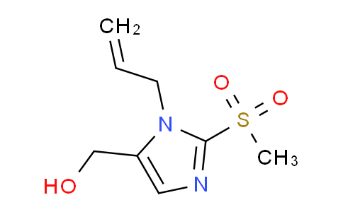 CAS No. 1221342-99-9, [2-Methanesulfonyl-1-(prop-2-en-1-yl)-1h-imidazol-5-yl]methanol