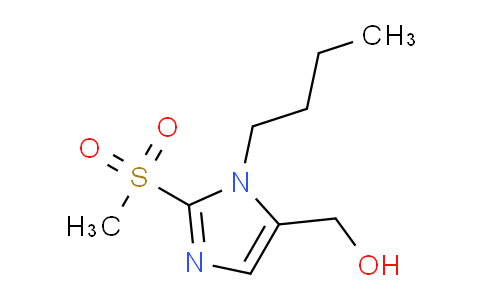 CAS No. 959239-39-5, (1-Butyl-2-methanesulfonyl-1h-imidazol-5-yl)methanol