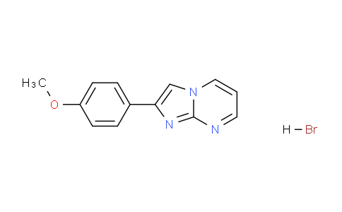 CAS No. 31555-36-9, 2-(4-Methoxyphenyl)imidazo[1,2-a]pyrimidine hydrobromide