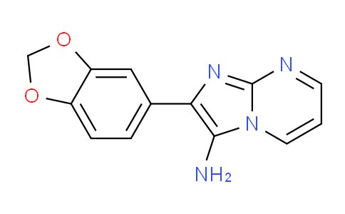 CAS No. 904816-36-0, 2-(2H-1,3-Benzodioxol-5-yl)imidazo[1,2-a]pyrimidin-3-amine