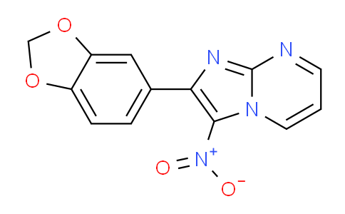 CAS No. 904816-56-4, 2-(2H-1,3-Benzodioxol-5-yl)-3-nitroimidazo[1,2-a]pyrimidine