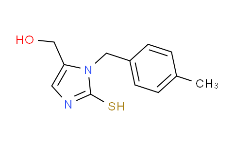 CAS No. 1082387-98-1, {1-[(4-Methylphenyl)methyl]-2-sulfanyl-1H-imidazol-5-yl}methanol