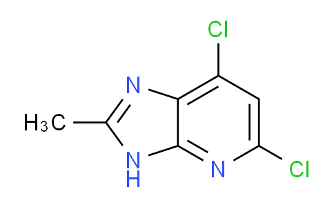 CAS No. 2089292-97-5, 5,7-Dichloro-2-methyl-3H-imidazo[4,5-b]pyridine
