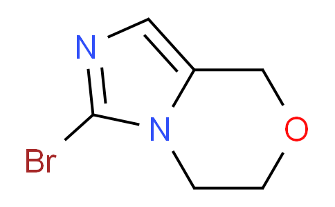 CAS No. 1779970-02-3, 3-Bromo-5,6-dihydro-8H-imidazo[5,1-c][1,4]oxazine