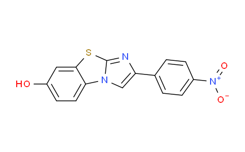 CAS No. 914224-34-3, 2-(4-Nitrophenyl)benzo[d]imidazo[2,1-b]thiazol-7-ol