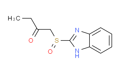 CAS No. 2270838-65-6, 1-((1H-benzo[d]imidazol-2-yl)sulfinyl)butan-2-one
