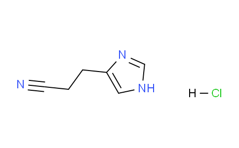CAS No. 40836-07-5, 3-(1H-imidazol-4-yl)propanenitrile hydrochloride