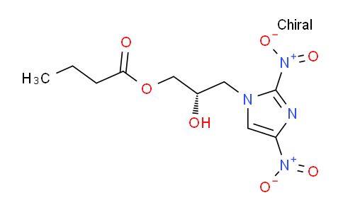 CAS No. 1258937-18-6, (S)-3-(2,4-dinitro-1H-imidazol-1-yl)-2-hydroxypropyl butyrate