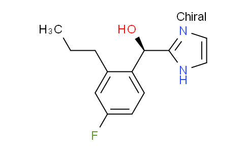 CAS No. 2100285-41-2, (R)-(4-Fluoro-2-propylphenyl)(1H-imidazol-2- yl)methanol