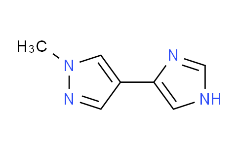 CAS No. 1260538-76-8, 4-(1H-imidazol-4-yl)-1-methyl-1H-pyrazole
