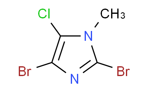 CAS No. 2302-22-9, 2,4-Dibromo-5-chloro-1-methylimidazole