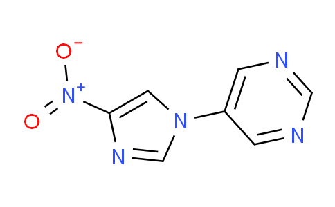 CAS No. 1184914-80-4, 5-(4-nitro-1H-imidazol-1-yl)pyrimidine