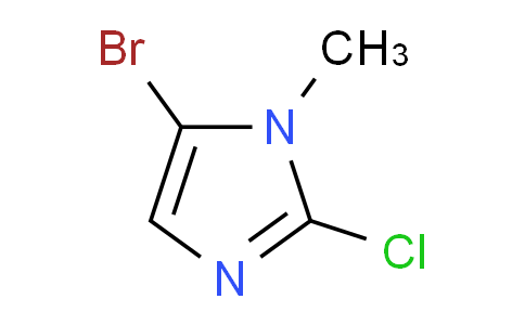 CAS No. 292608-79-8, 5-bromo-2-chloro-1-methyl-1H-imidazole