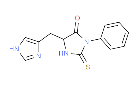 CAS No. 5835-68-7, 5-(1H-imidazol-4-ylmethyl)-3-phenyl-2-thioxoimidazolidin-4-one