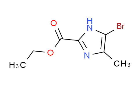 CAS No. 1171125-20-4, ethyl 5-bromo-4-methyl-1H-imidazole-2-carboxylate