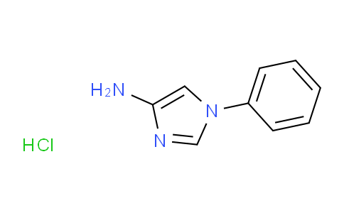 CAS No. 1821666-85-6, 1-phenyl-1H-imidazol-4-amine hydrochloride