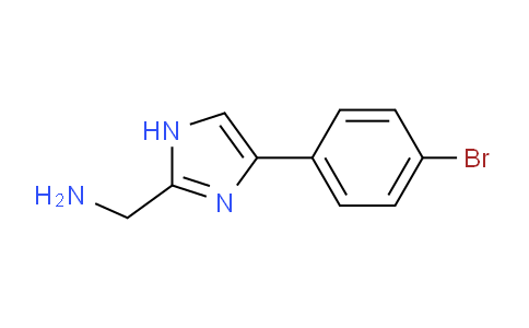 CAS No. 944897-79-4, (4-(4-Bromophenyl)-1h-imidazol-2-yl)methanamine