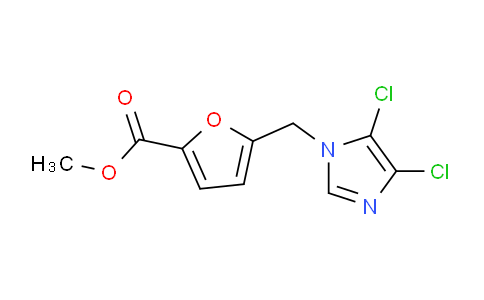 CAS No. 175203-22-2, Methyl 5-((4,5-dichloro-1H-imidazol-1-yl)methyl)furan-2-carboxylate