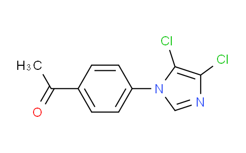 CAS No. 175202-67-2, 1-(4-(4,5-Dichloro-1H-imidazol-1-yl)phenyl)ethanone